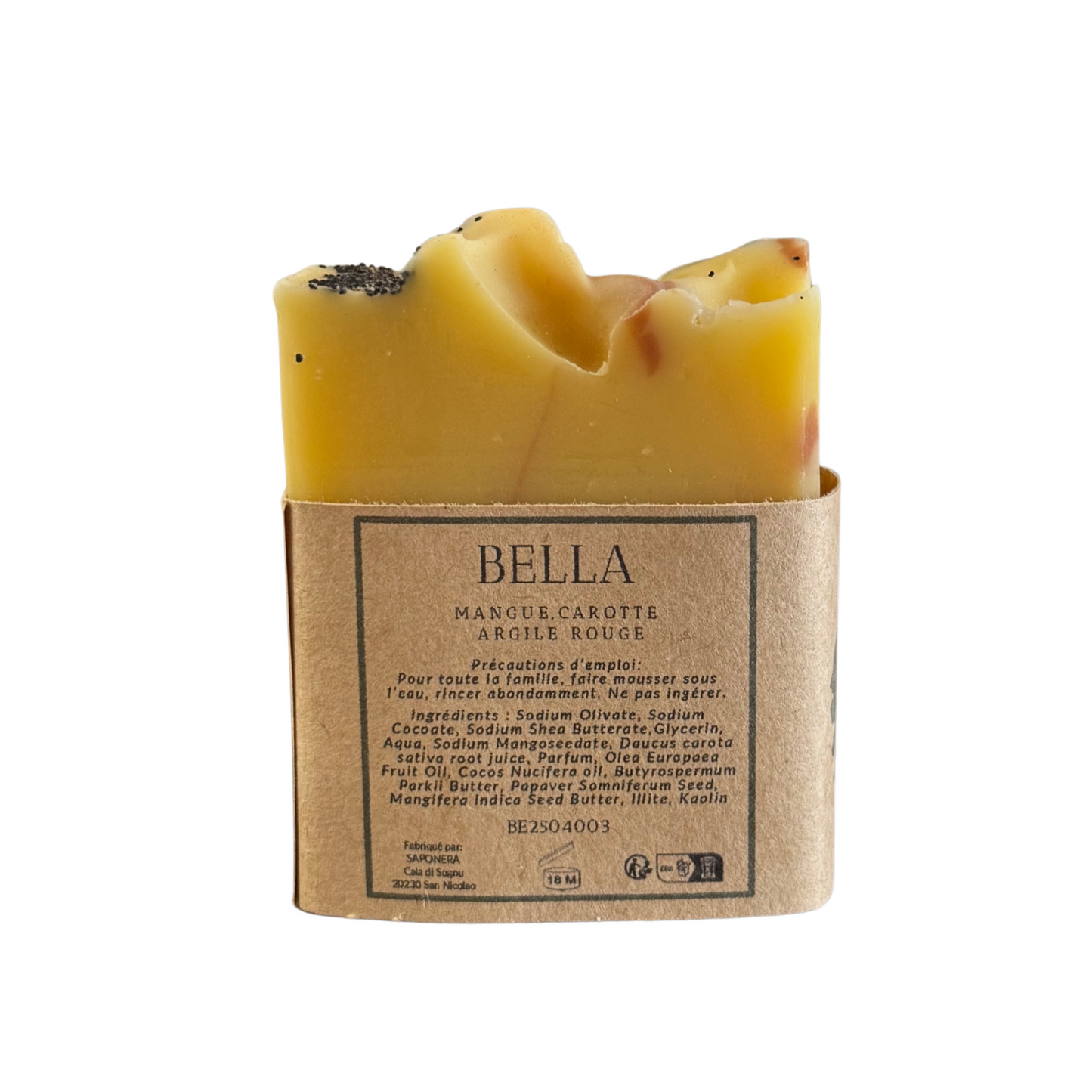 SAVON SURGRAS SAPONIFIE A FROID EN CORSE - BELLA SAPONERA