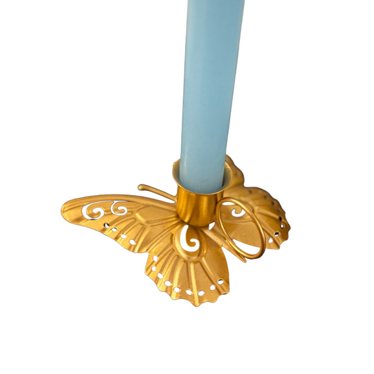 BOUGEOIR PAPILLON - GOLD