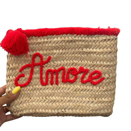 POCHETTE AMORE - ROUGE VIF