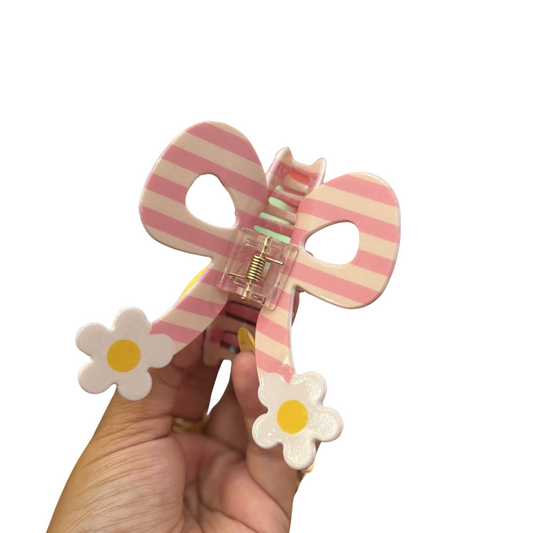 PINCE A CHEVEUX - FLOWER