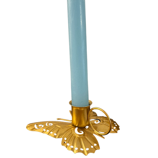 BOUGEOIR PAPILLON - GOLD