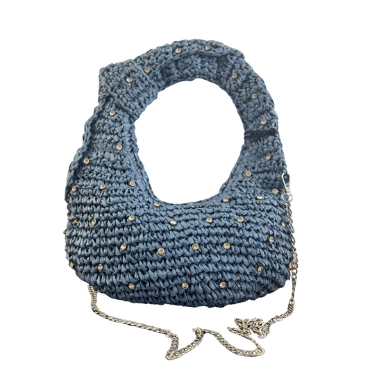 SAC BABY STRASS - BLUE